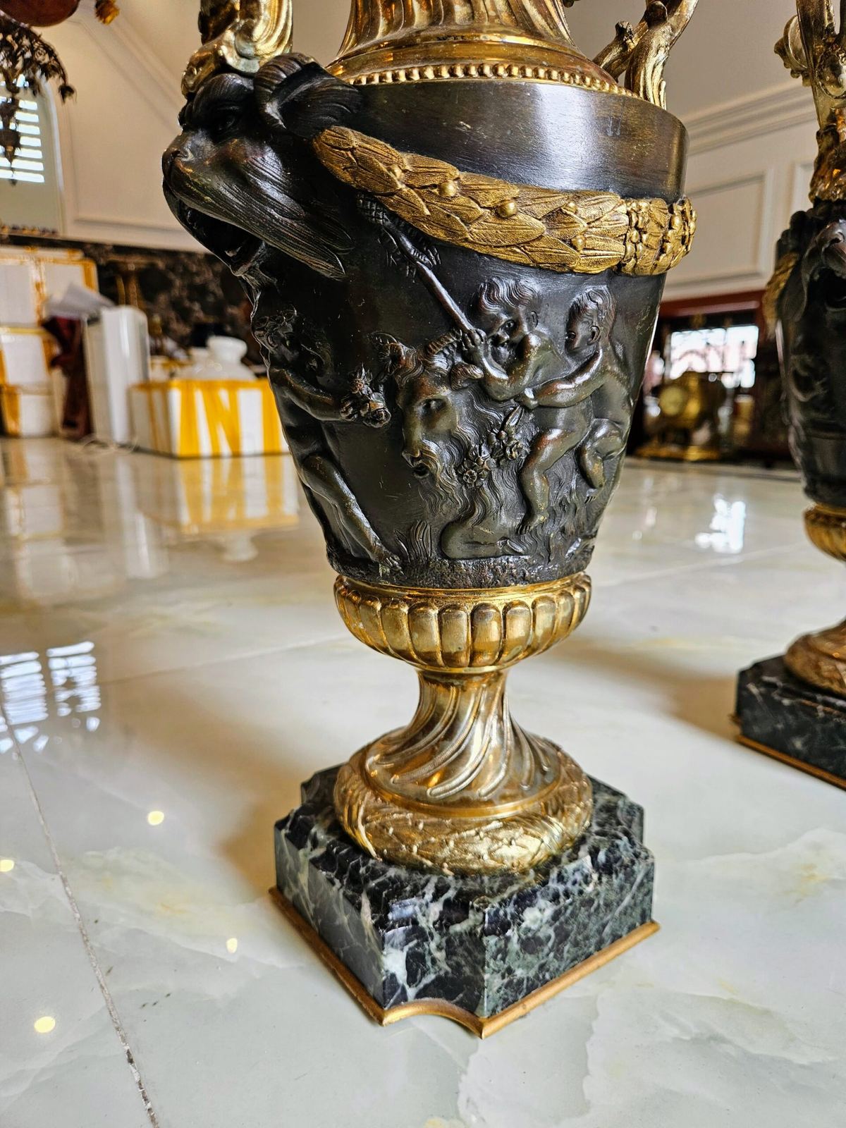 Cặp đèn dầu, cao 78cm – ảnh 2