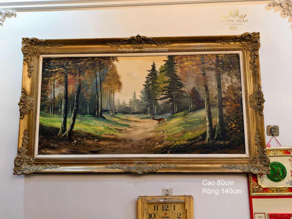 Tranh đồng quê, cao 80cm – ảnh 2