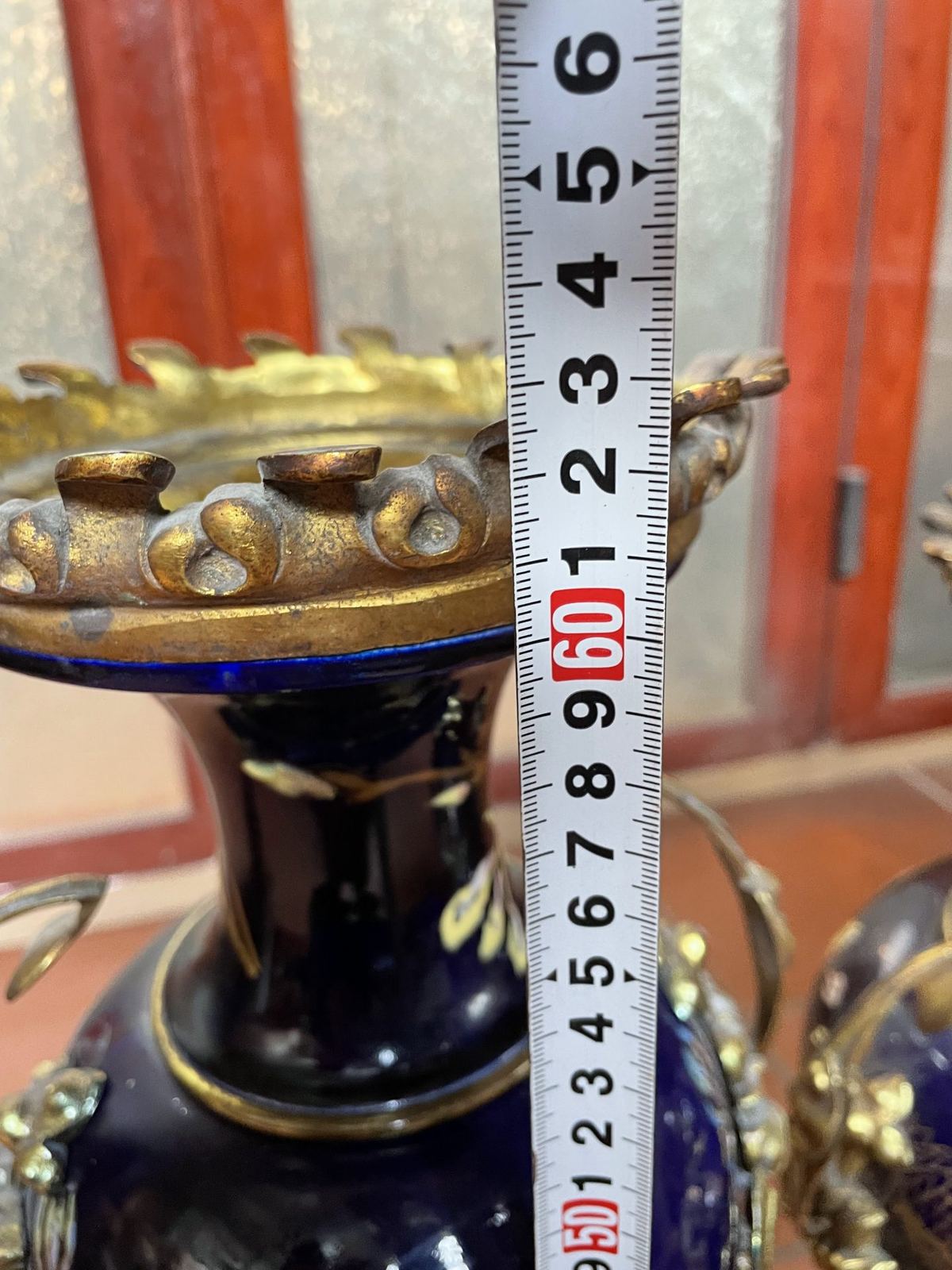 Bộ đồng hồ 3 món Pháp, cao 55.5cm – ảnh 10
