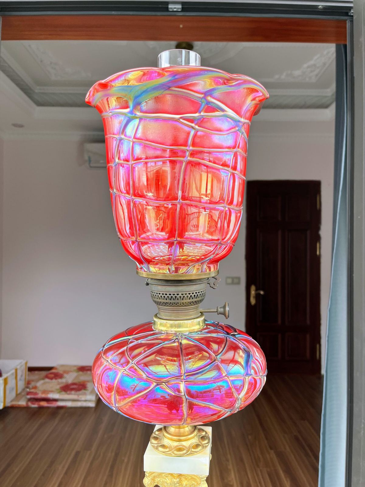 Đèn dầu cây, đường kính 22cm – ảnh 2