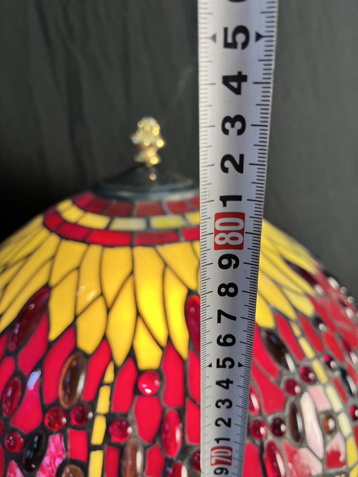 Đèn tiffani, cao 83cm – ảnh 5