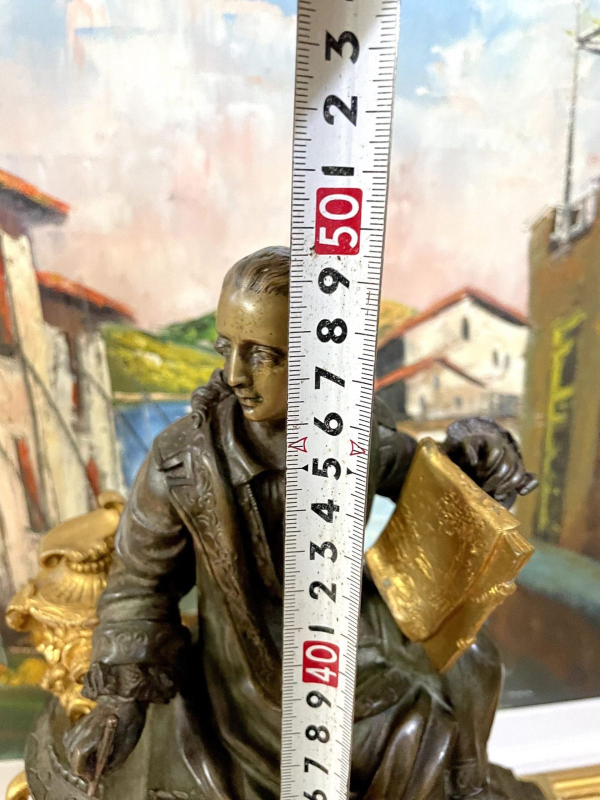 Đồng hồ tượng Pháp, cao 49,5cm – ảnh 5