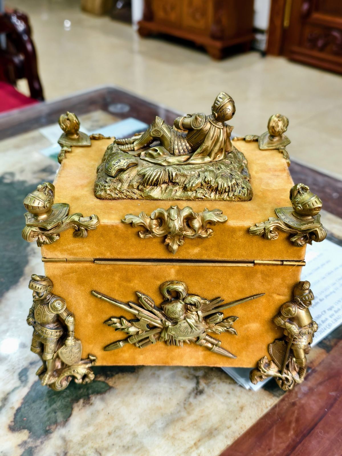 Hộp trang sức cổ Pháp thế kỉ 19 – ảnh 4