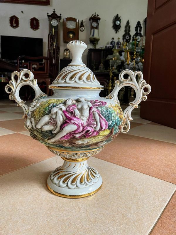 Bình sứ Italy Capodimonte – ảnh 1