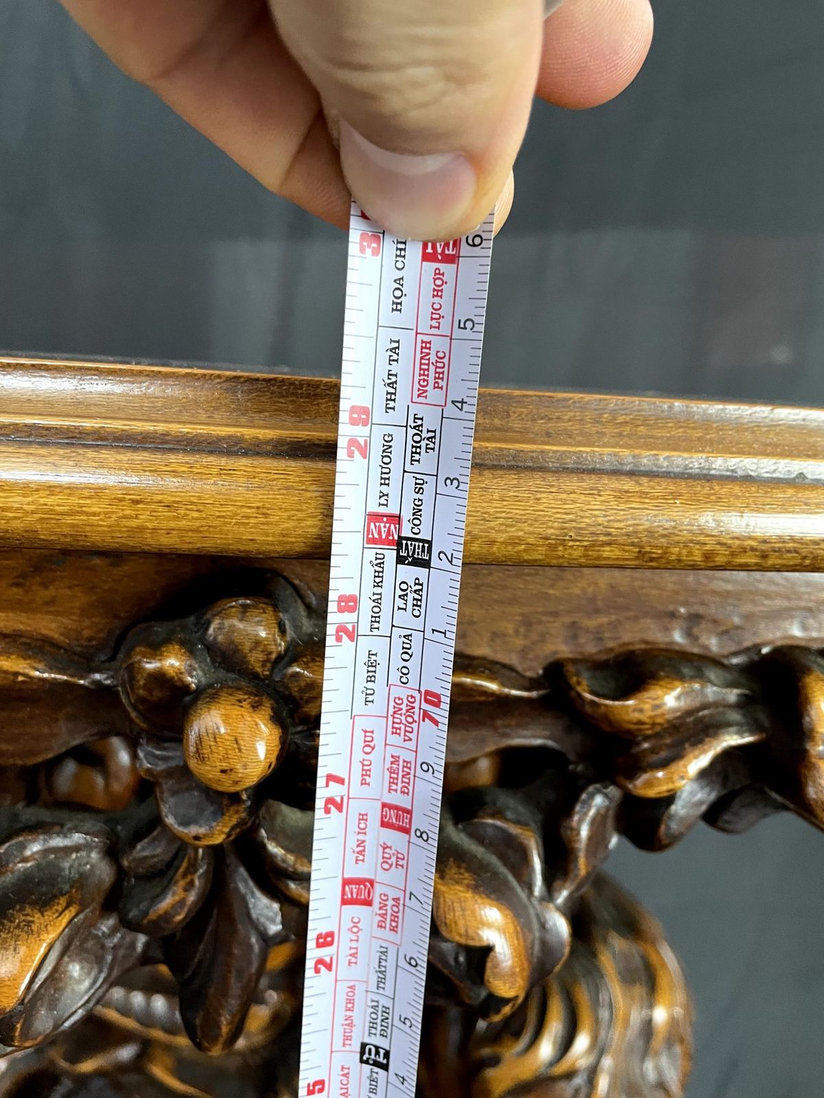 Kệ gỗ Pháp, cao 74cm – ảnh 7