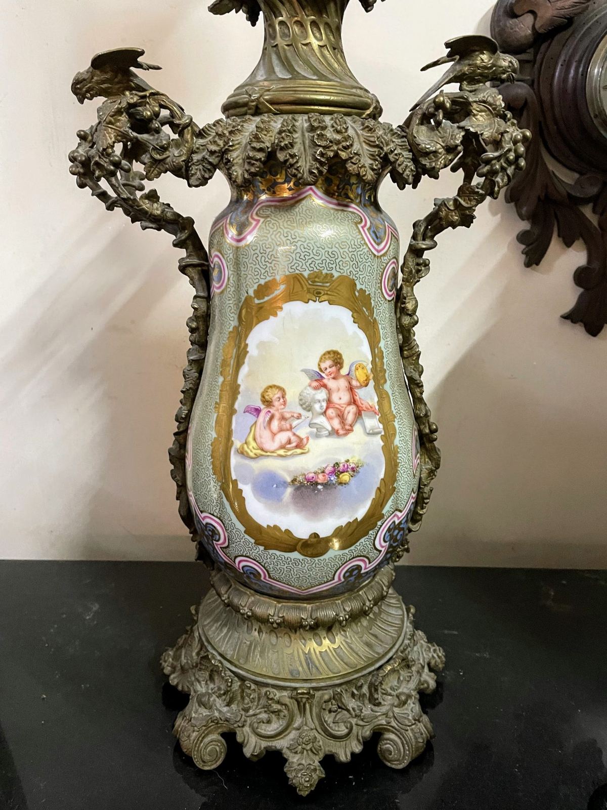 Đèn dầu Pháp, cao 88cm – ảnh 7