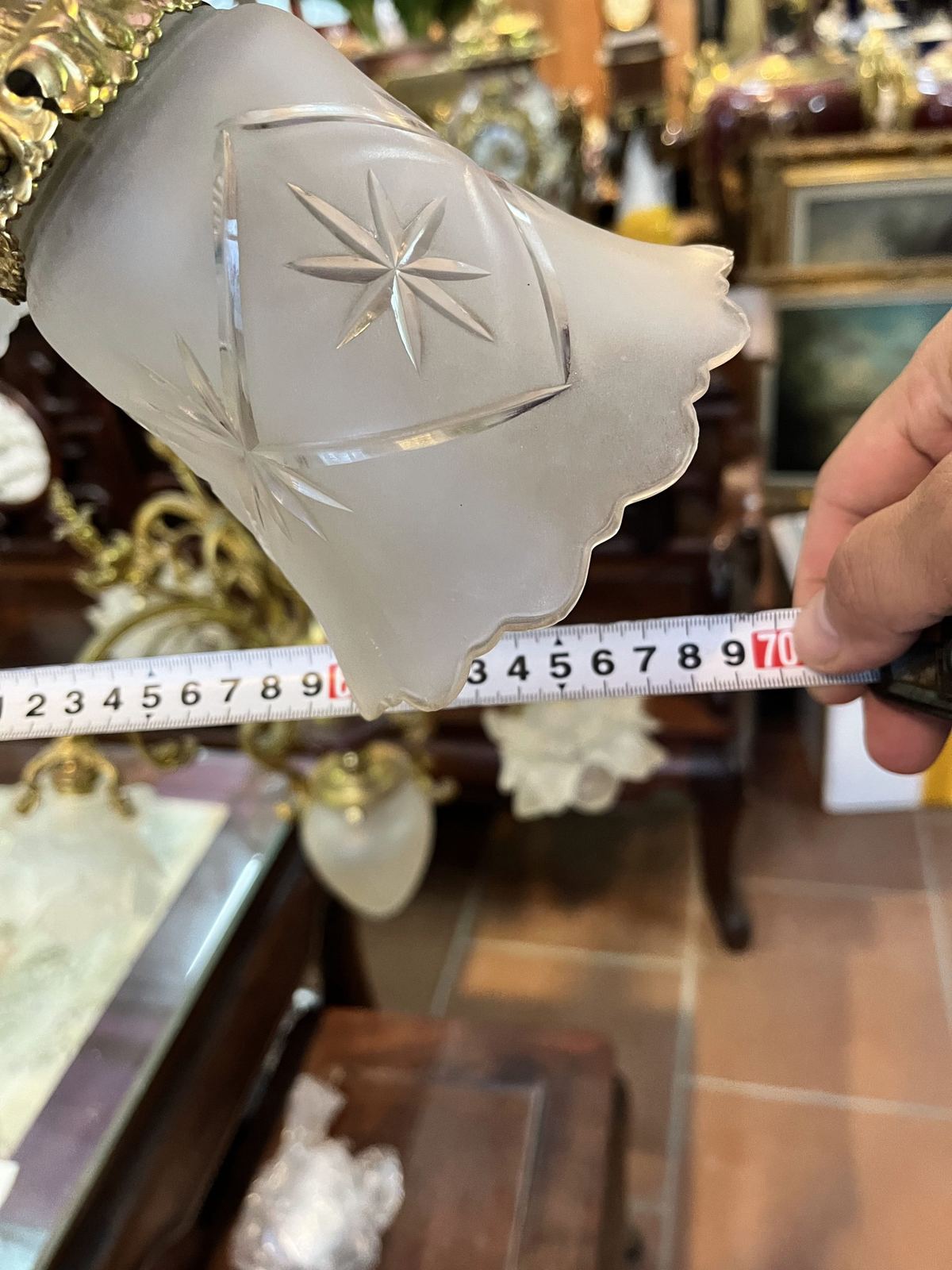 Đèn chùm Pháp, rộng 70cm – ảnh 9