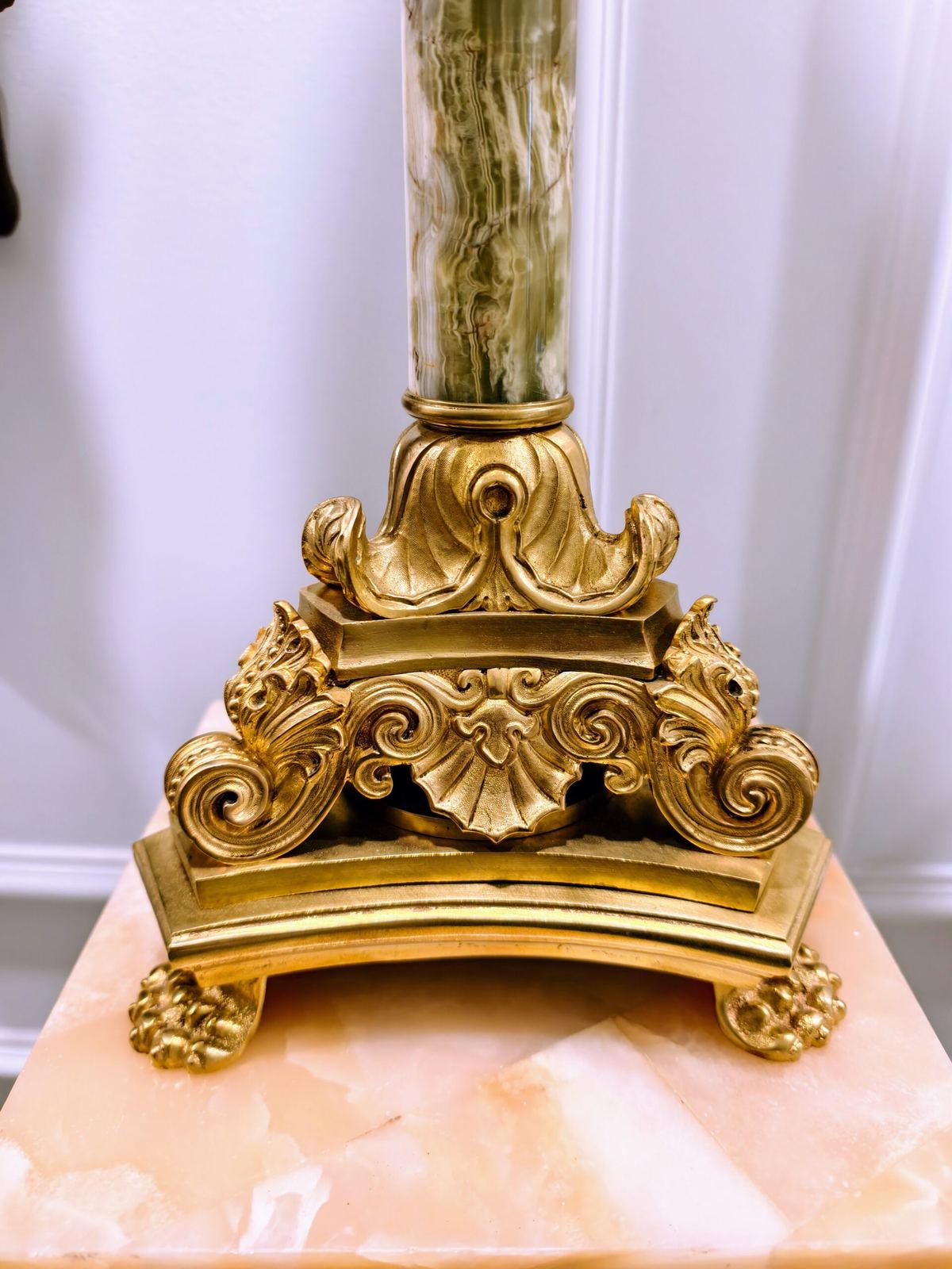 Đèn dầu Pháp, cao 93cm – ảnh 5