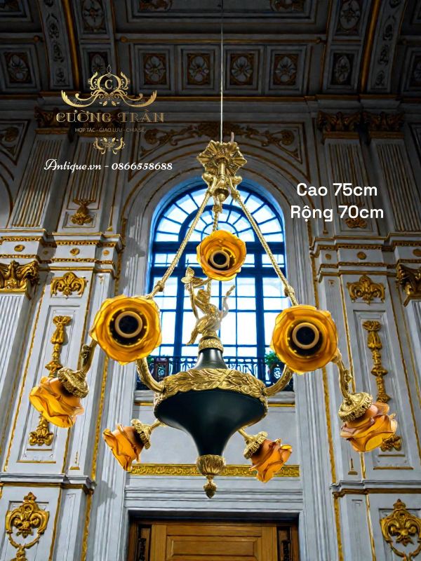 Đèn chùm Pháp, dài 75cm – ảnh 1