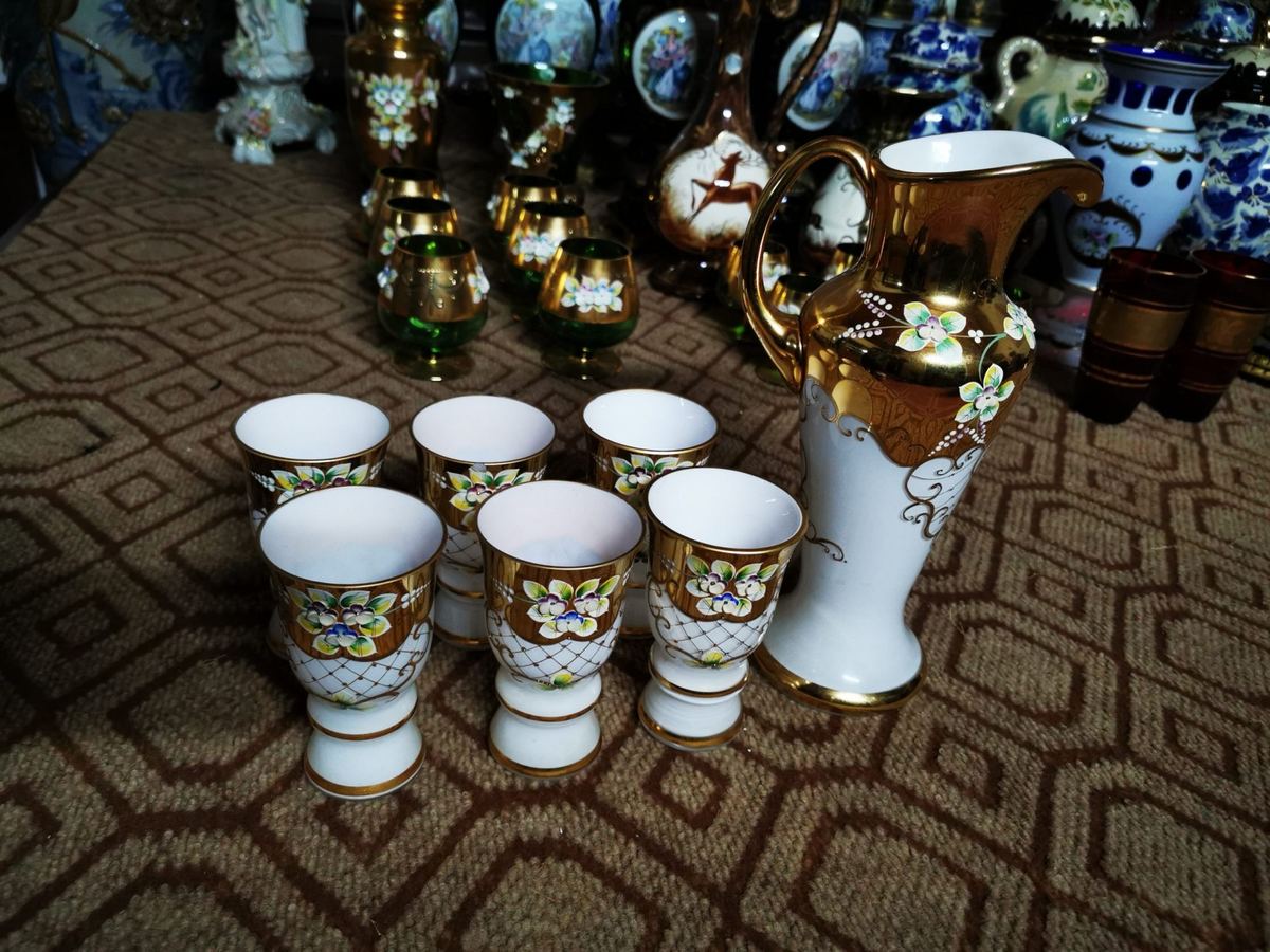Bộ bình pha lê Tiệp 6 cốc – ảnh 5