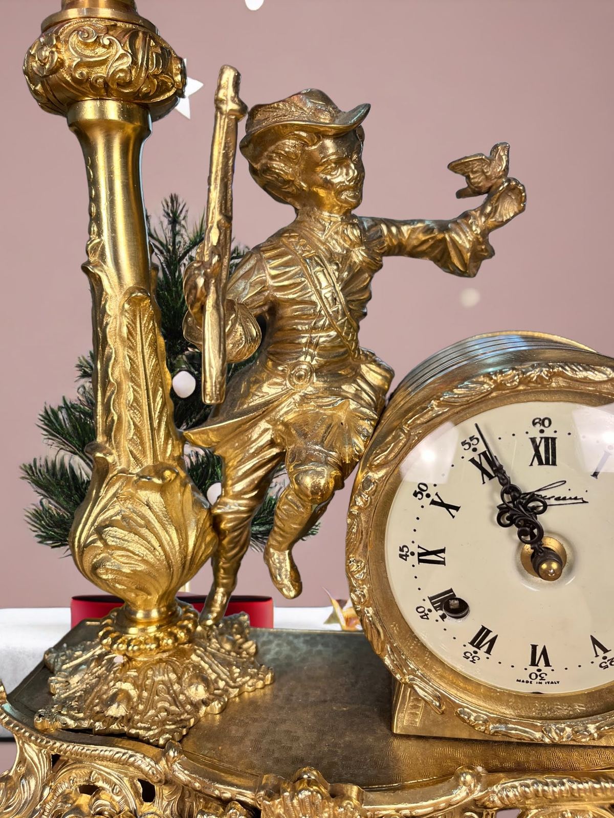 Đèn dầu tượng Pháp, cao 73cm – ảnh 4