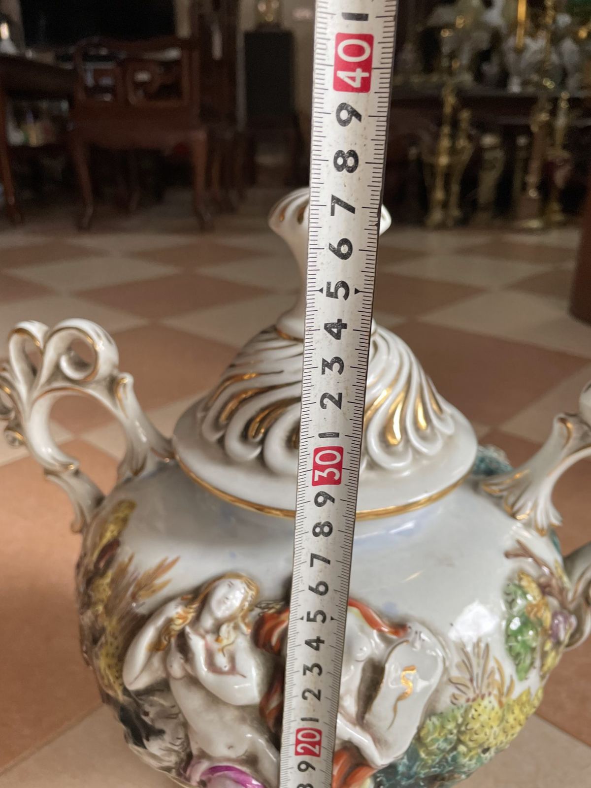 Bình sứ Italy Capodimonte – ảnh 6