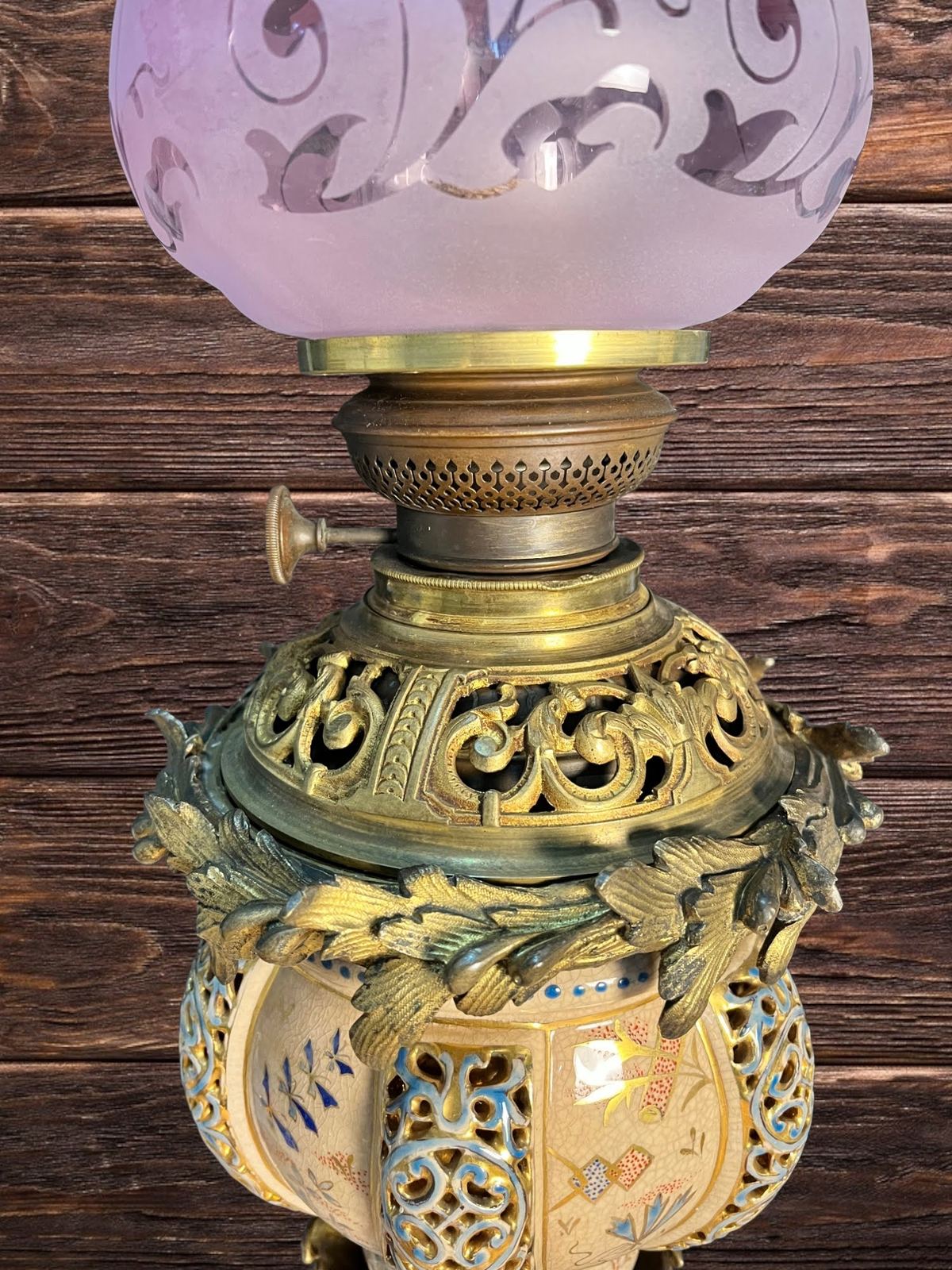 Đèn dầu cây Pháp, rộng 45cm – ảnh 3