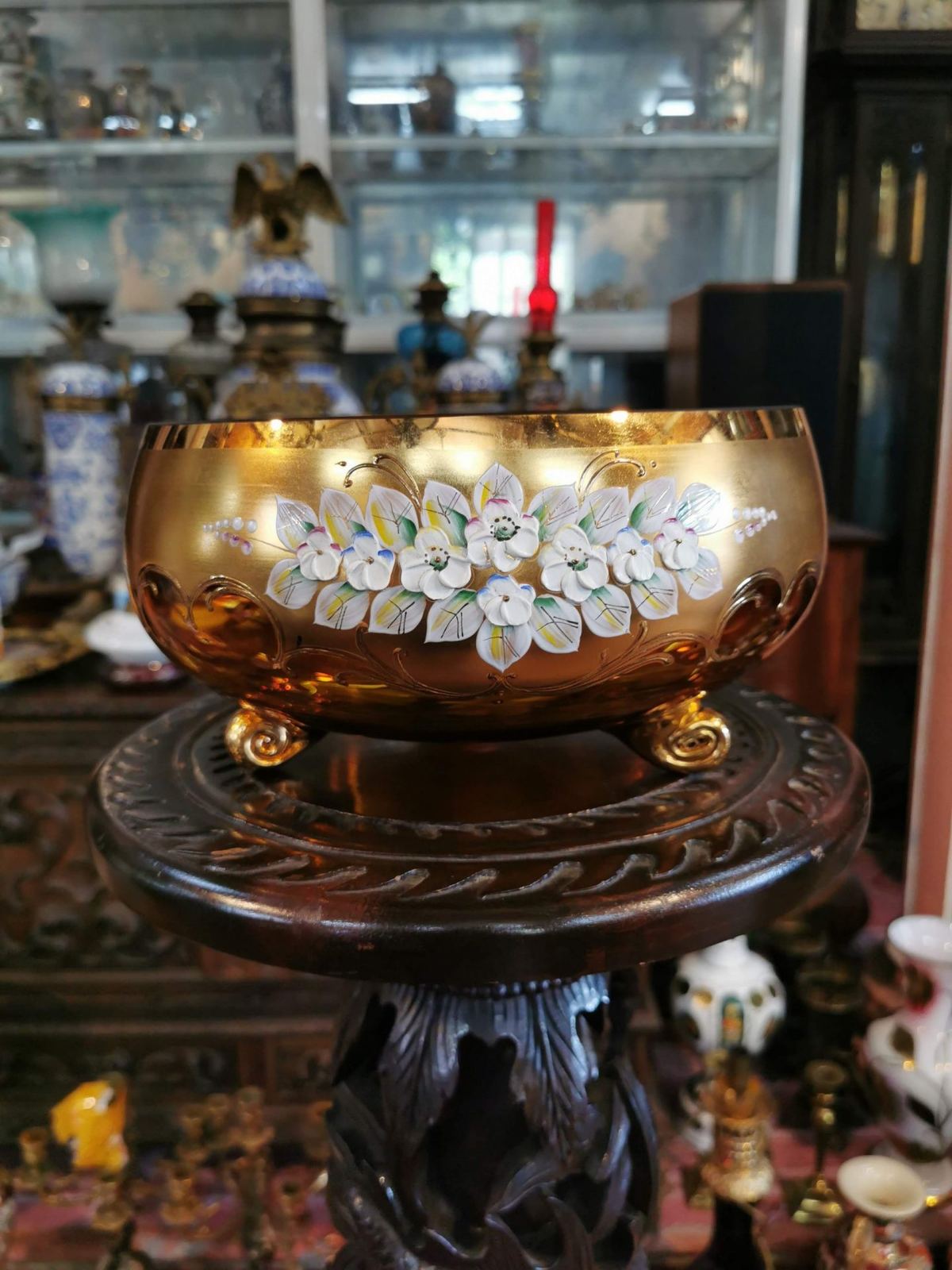 Âu pha lê Tiệp Khắc, cao 13cm – ảnh 2