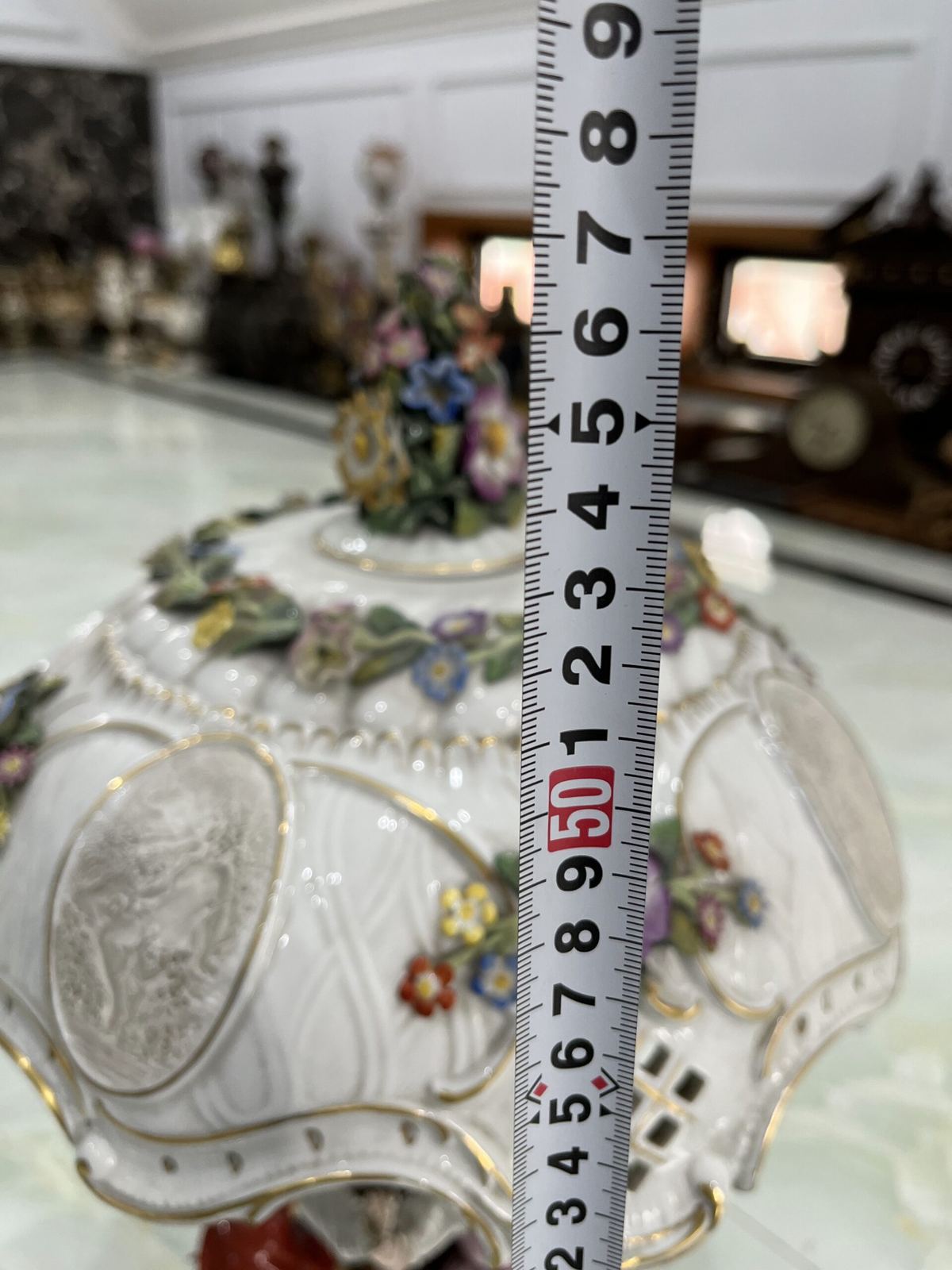 Đèn ngủ sứ Ý, cao 57cm – ảnh 10