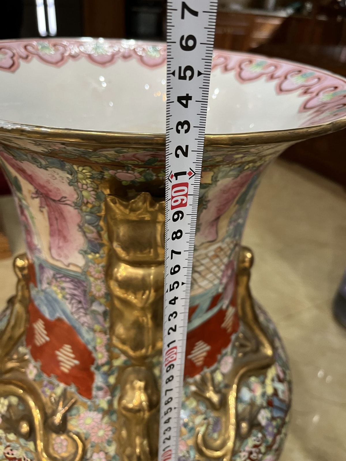 Cặp bình Trung Trung Quốc, cao 93cm – ảnh 11