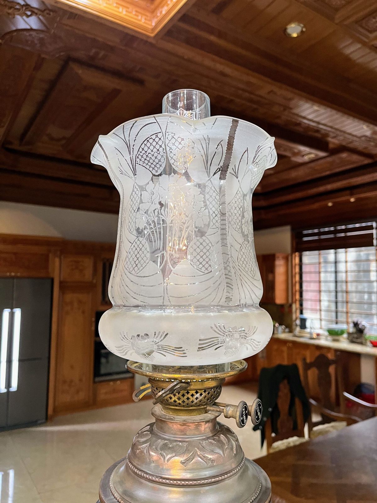Đèn cây pháp lam, cao 197cm – ảnh 2