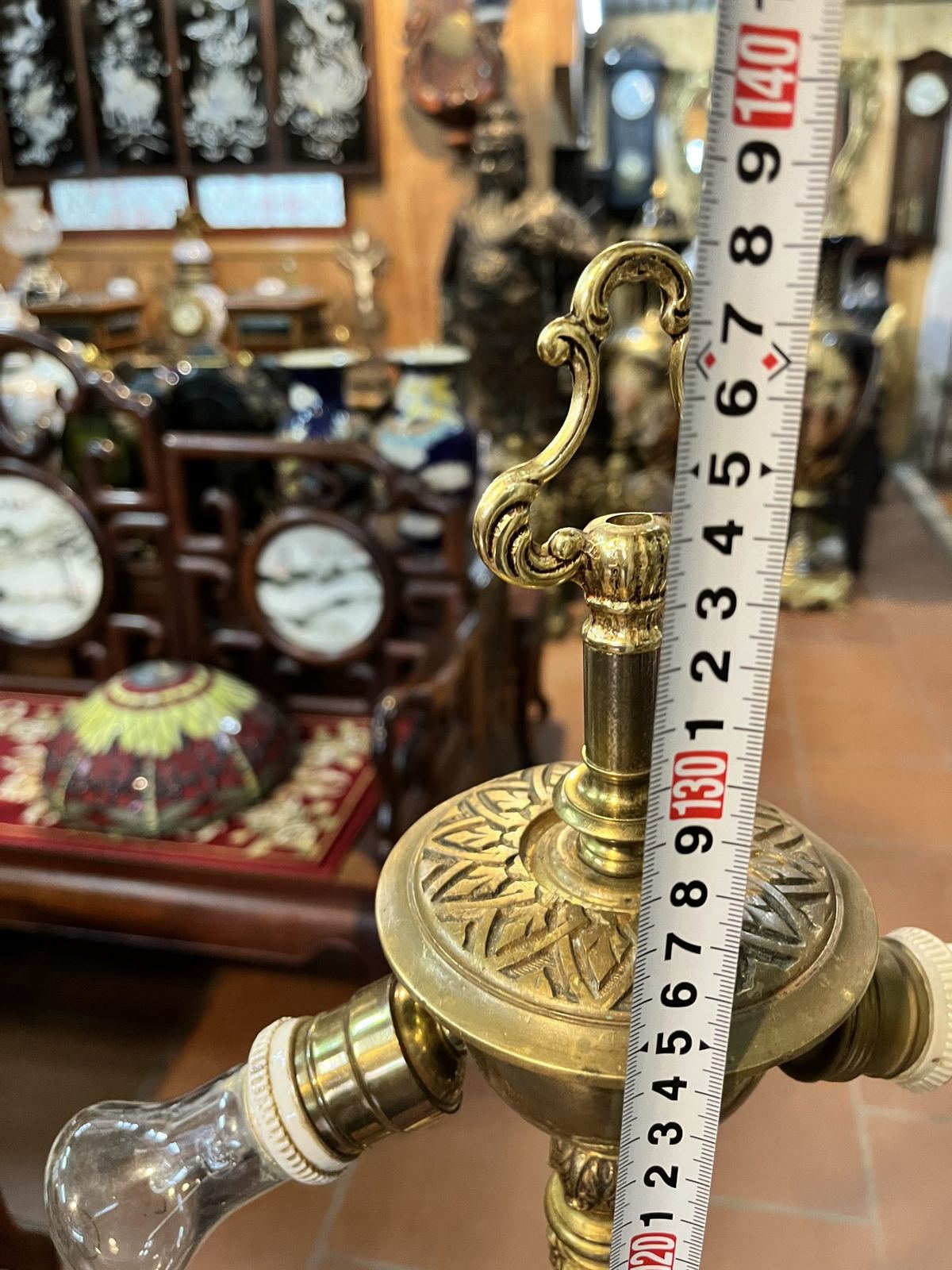 Đèn tượng Pháp, cao 138cm – ảnh 5
