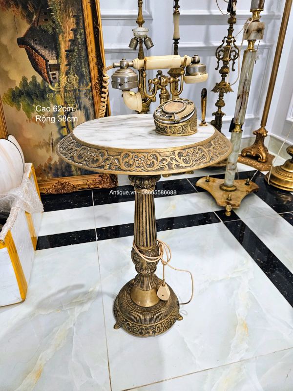 Điện thoại quay số cổ điển Ý, cao 62cm – ảnh 1