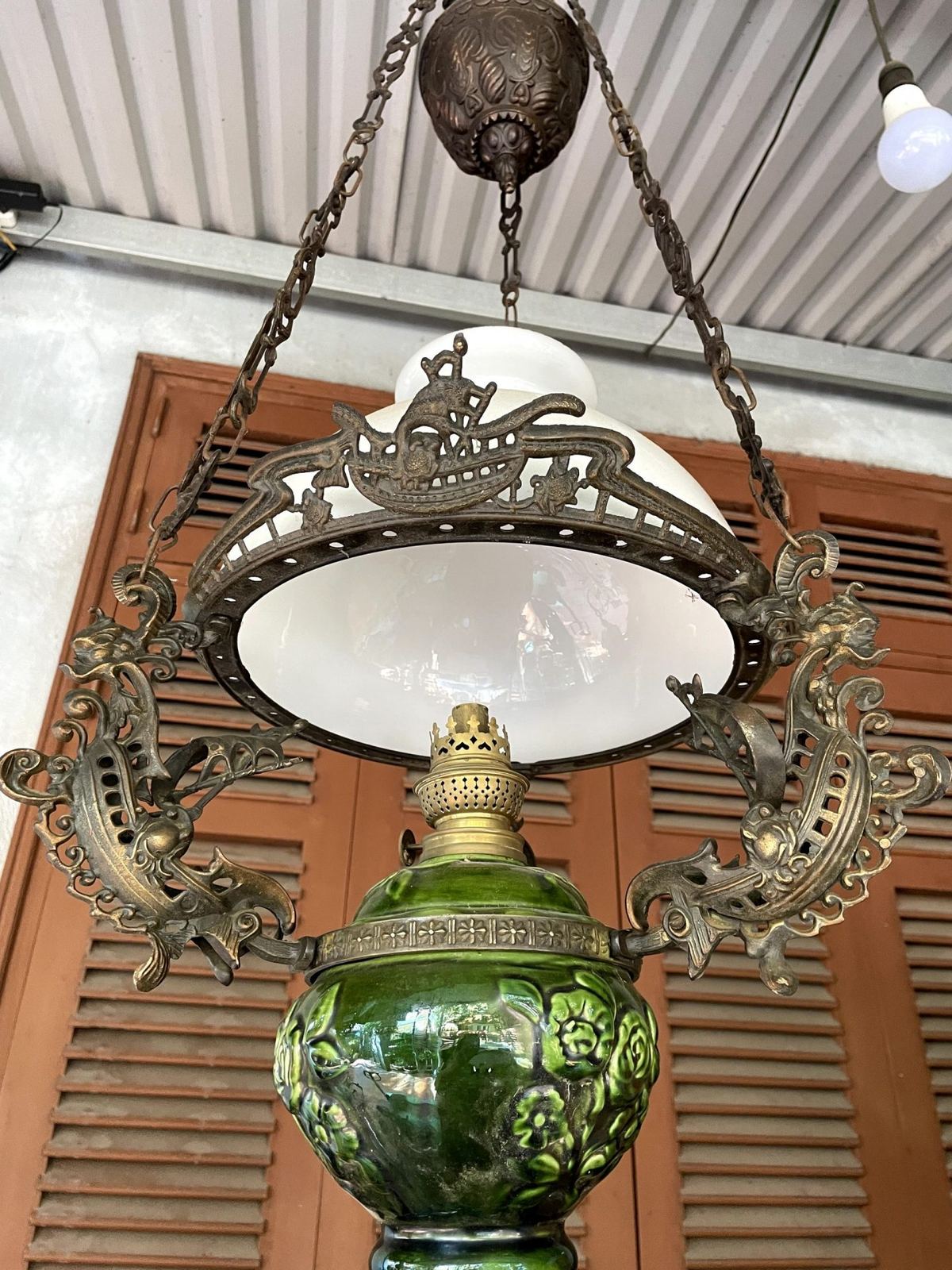 Đèn 3 dây Pháp, đường kính chao 30cm – ảnh 4