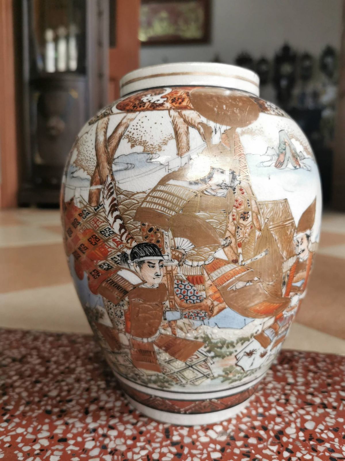 Cặp bình sứ Nhật sản xuất năm 1942 – ảnh 5