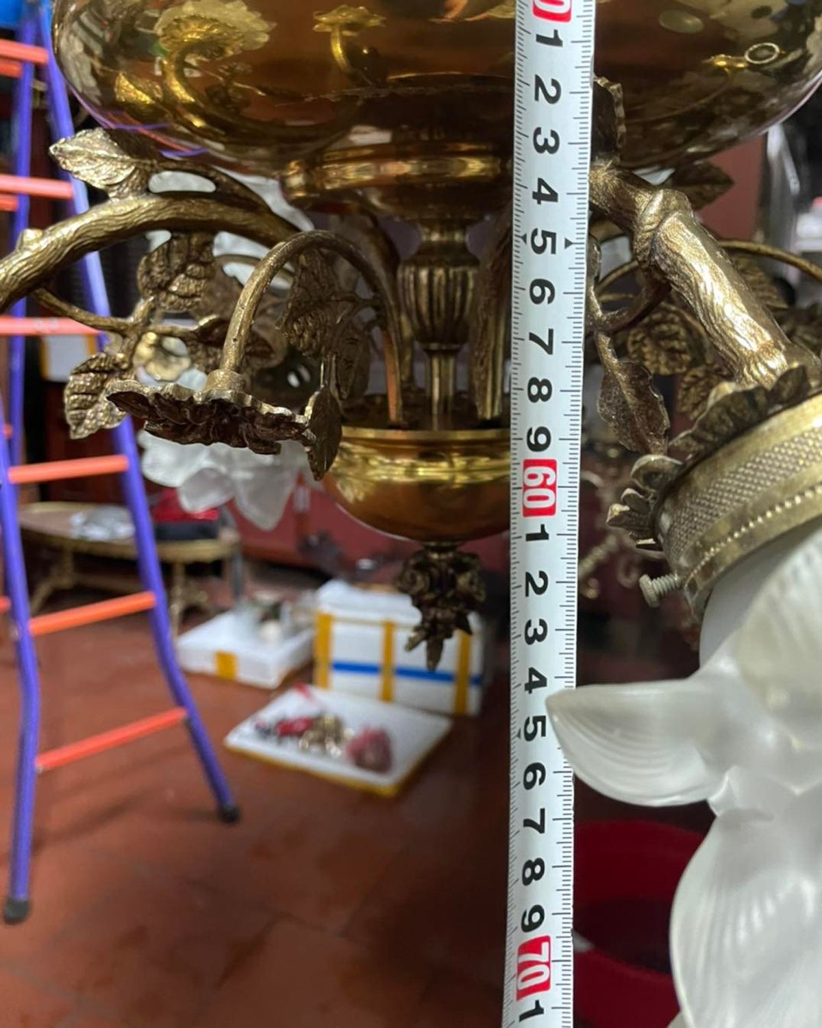 Đèn chùm Pháp, dài 64cm – ảnh 7