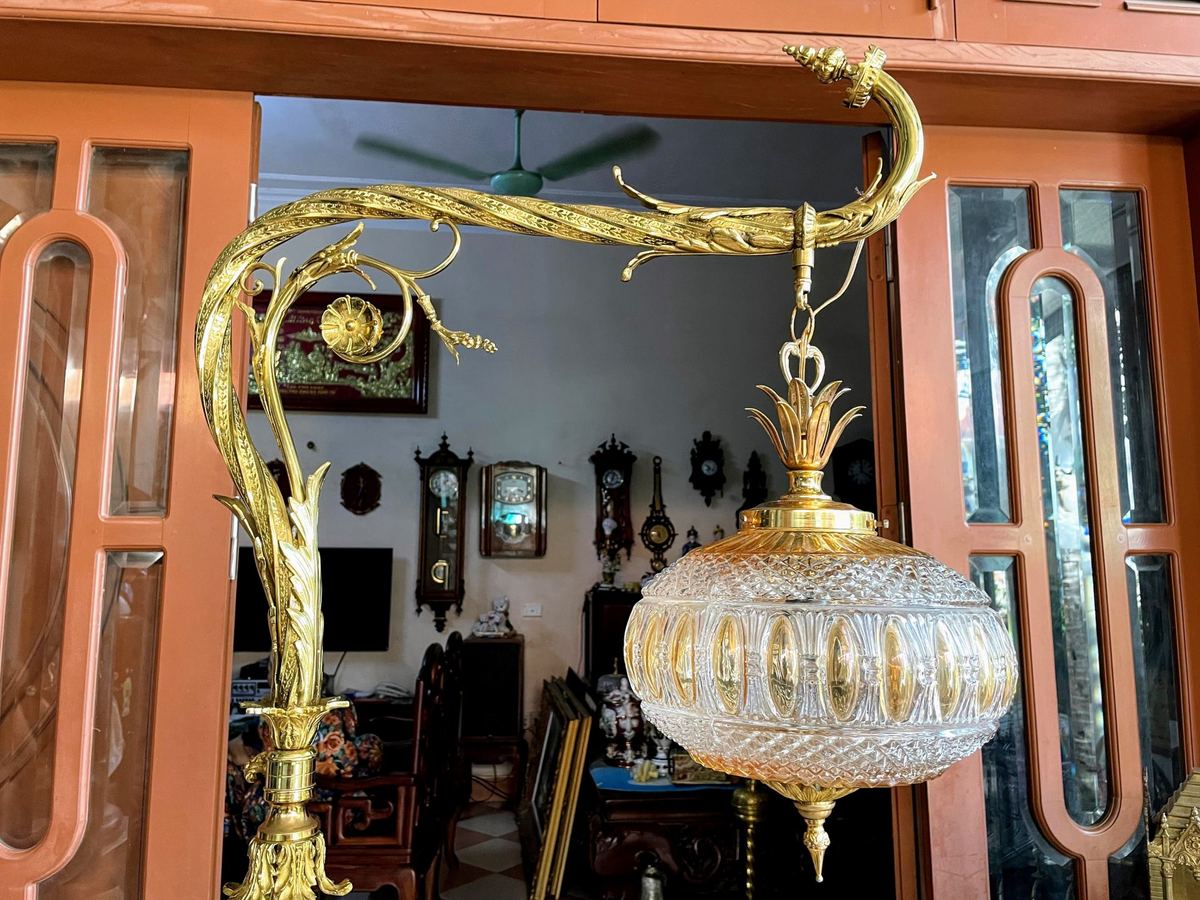 Đèn cây điện Pháp, đường kính 30cm – ảnh 10