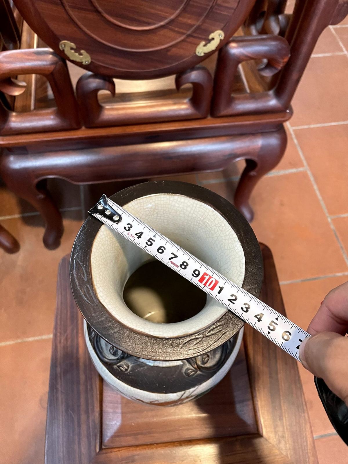 Bình sứ tàu, cao 35cm – ảnh 6