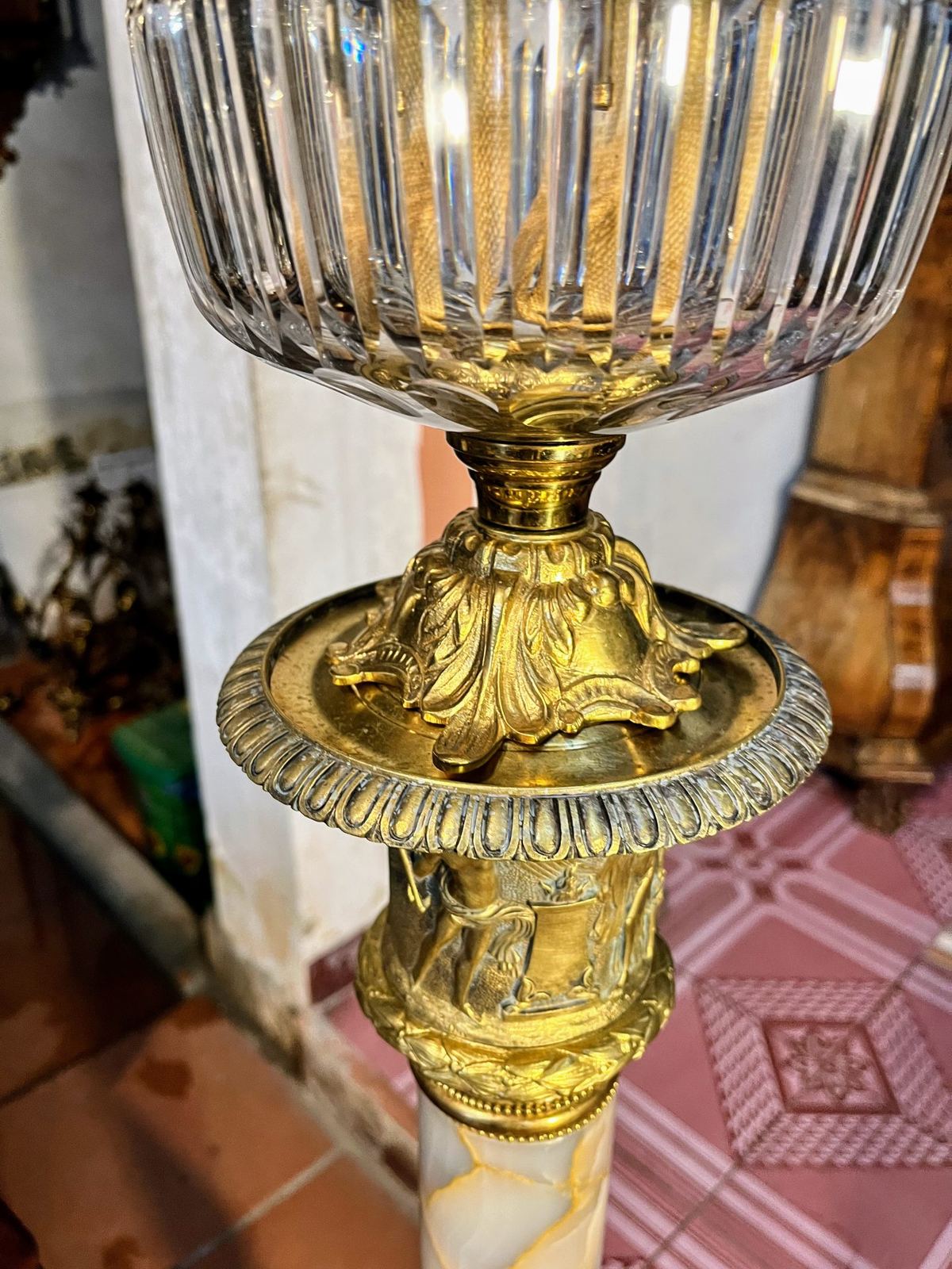Đèn dầu cây Pháp, cao 162cm – ảnh 3