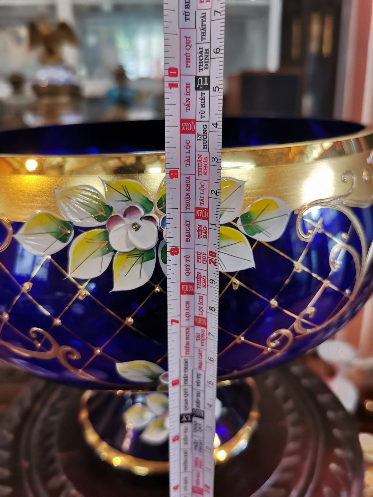 Âu pha lê Tiệp Khắc, cao 23.5cm – ảnh 3