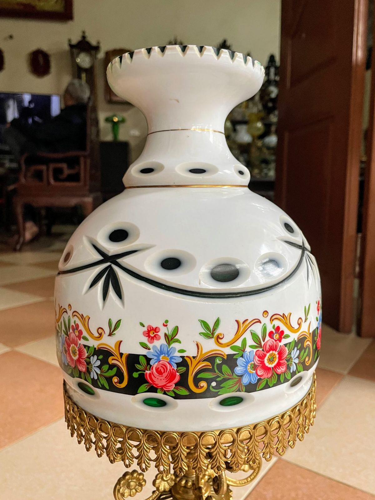 Đèn ngủ chao pha lê 2 da – ảnh 3