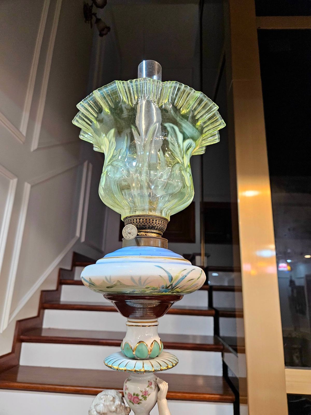 Đèn dầu tượng, cao 90cm – ảnh 2
