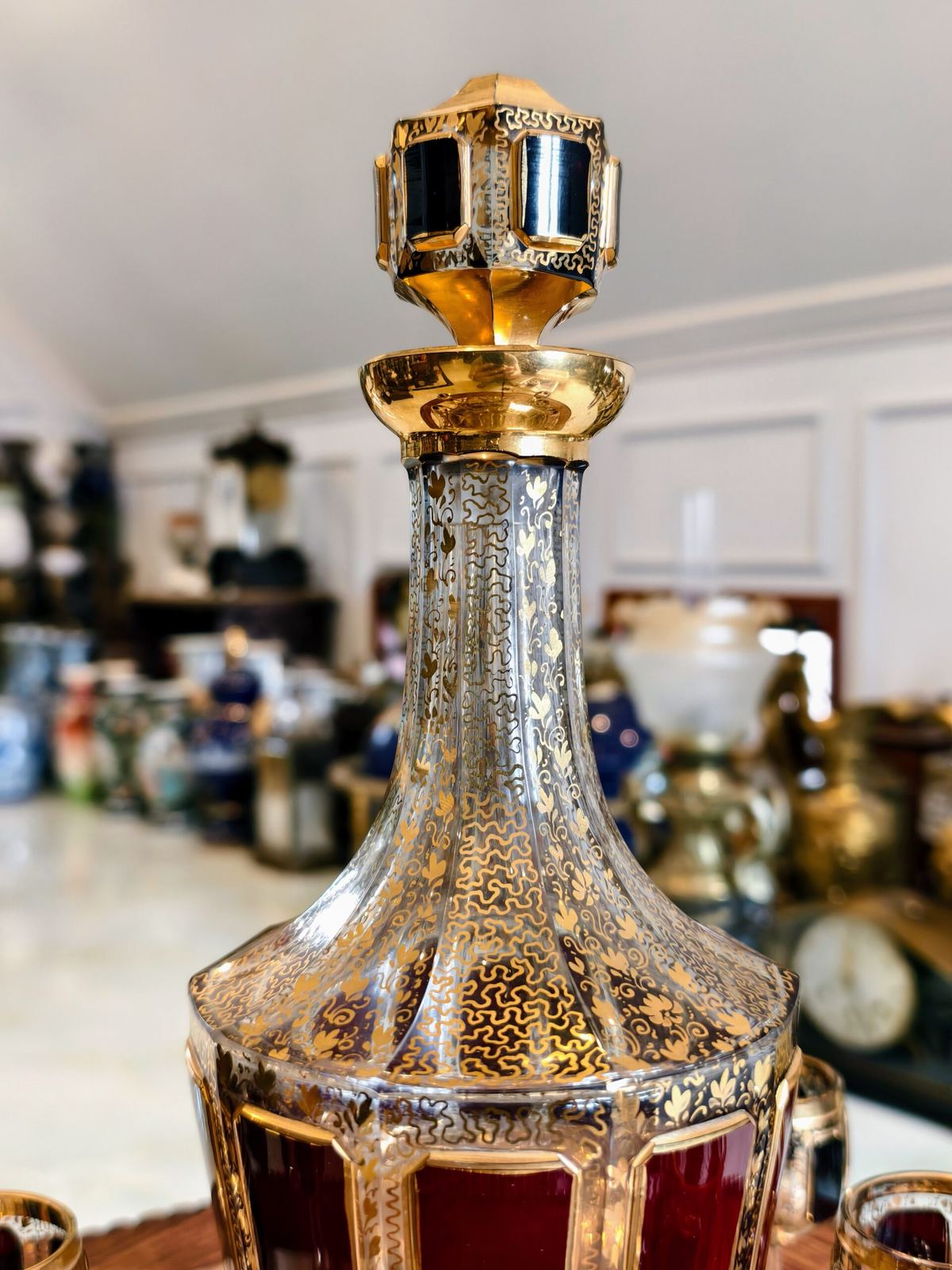 Bộ ly pha lê Bohemia – ảnh 4