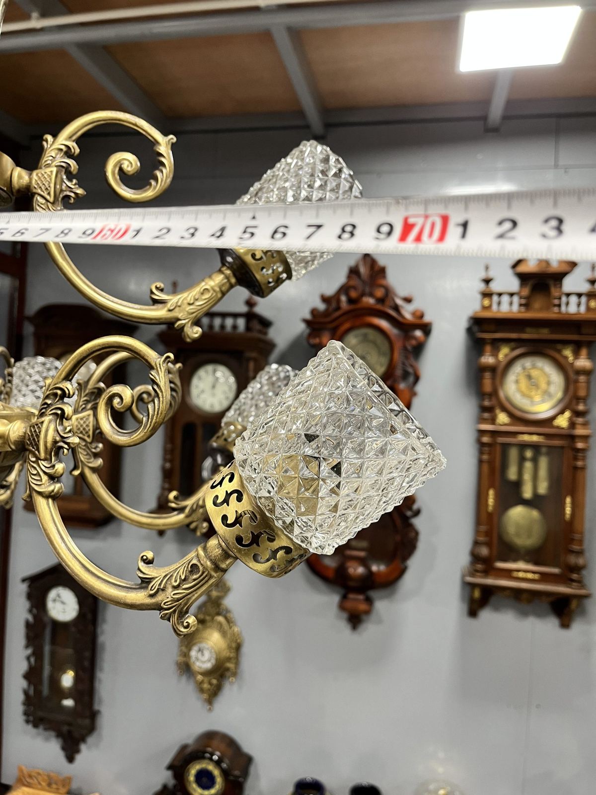 Đèn chùm Pháp, dài 86cm – ảnh 5