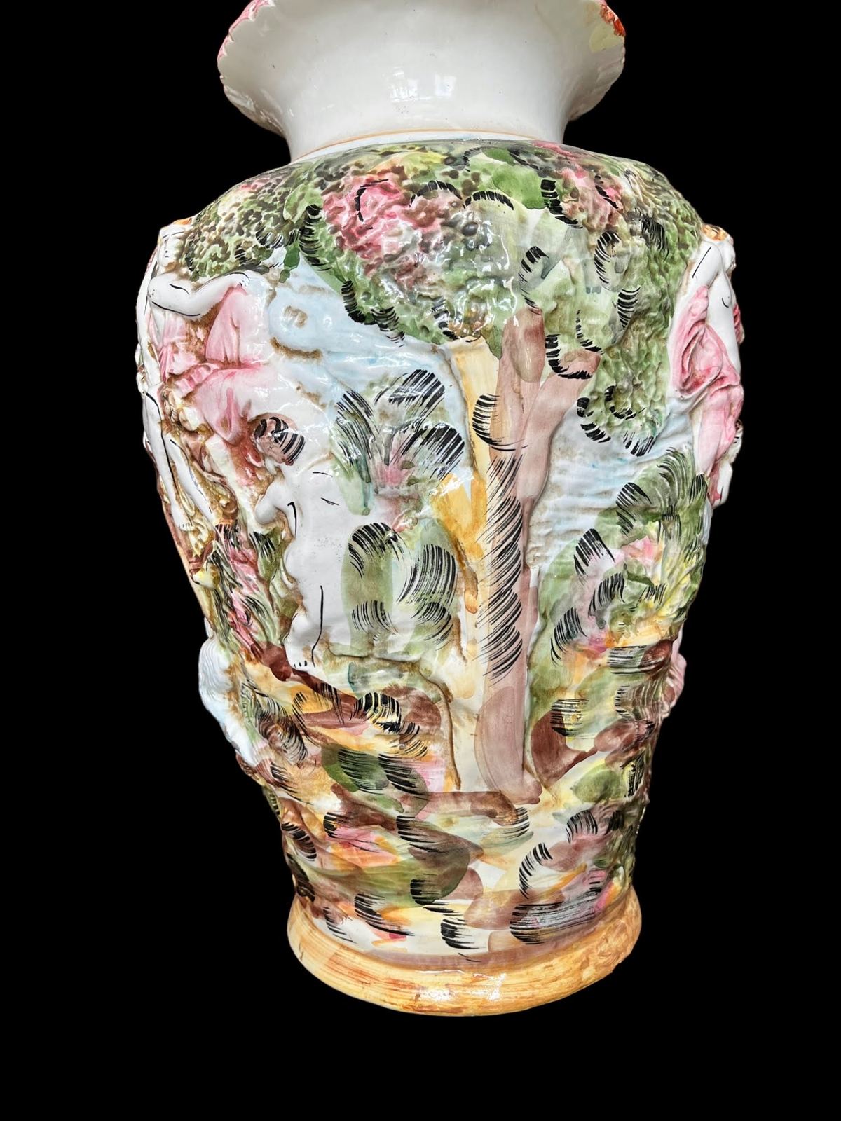 Cặp bình sứ Italy, cao 48cm – ảnh 3