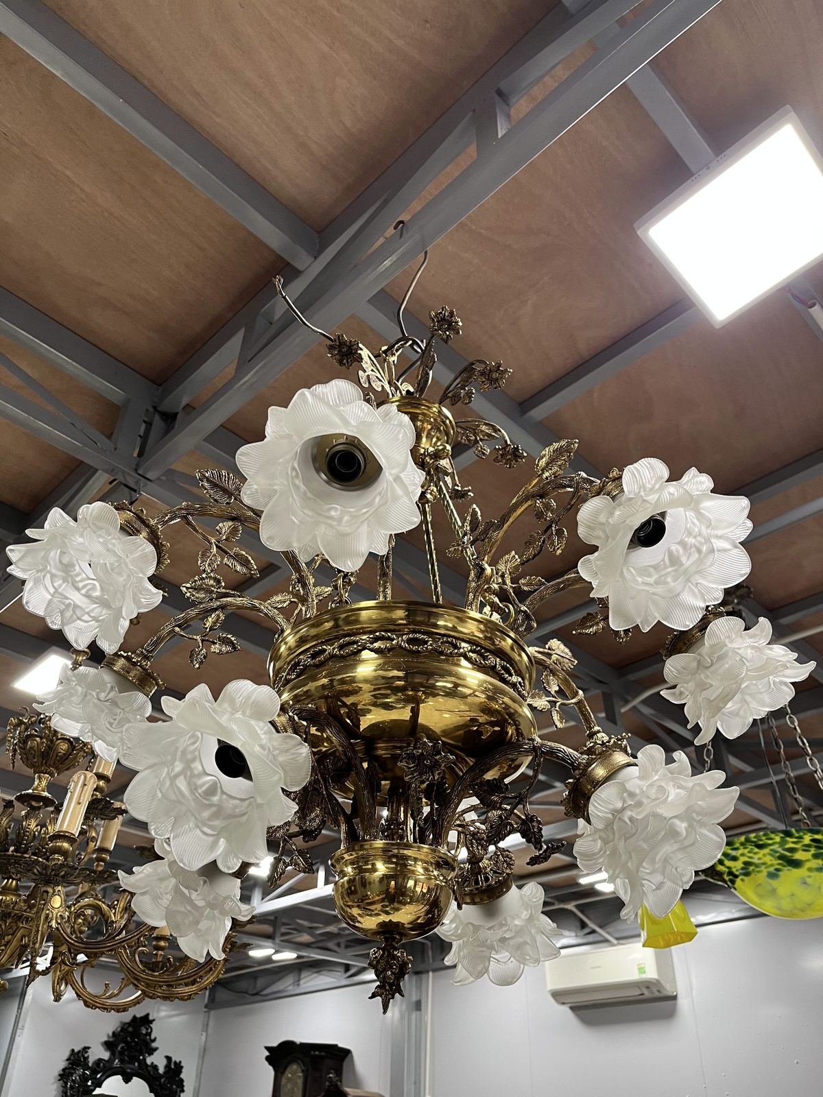 Đèn chùm hoa Pháp, dài 80cm – ảnh 2