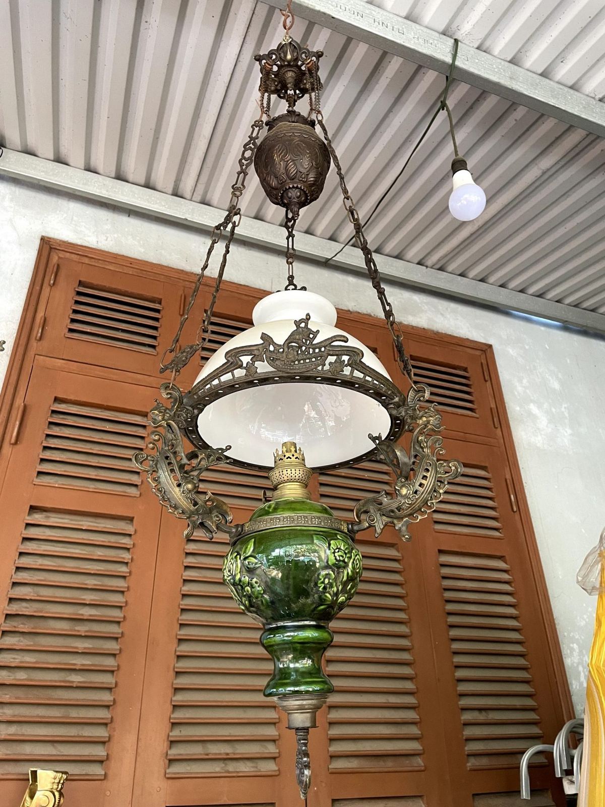 Đèn 3 dây Pháp, đường kính chao 30cm – ảnh 1