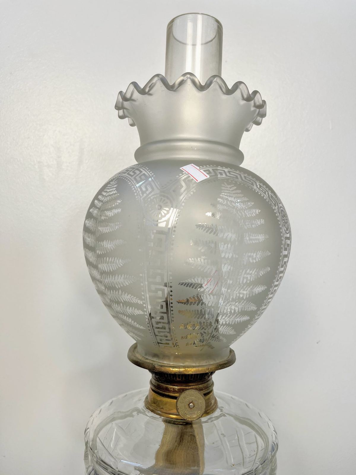 Đèn dầu Pháp, cao 88cm – ảnh 2