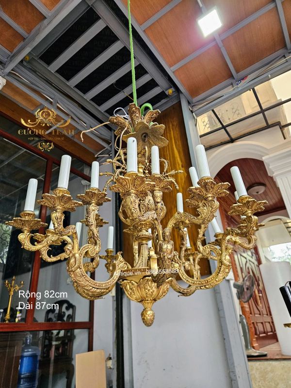 Đèn chùm Pháp, dài 87cm – ảnh 1