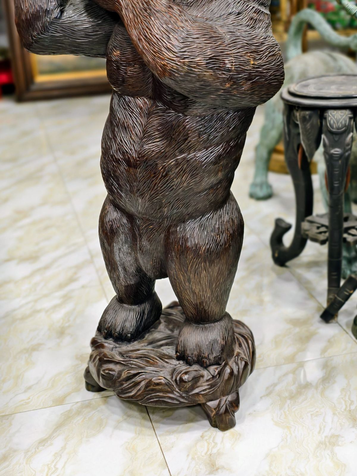 Tượng gấu gỗ – ảnh 6