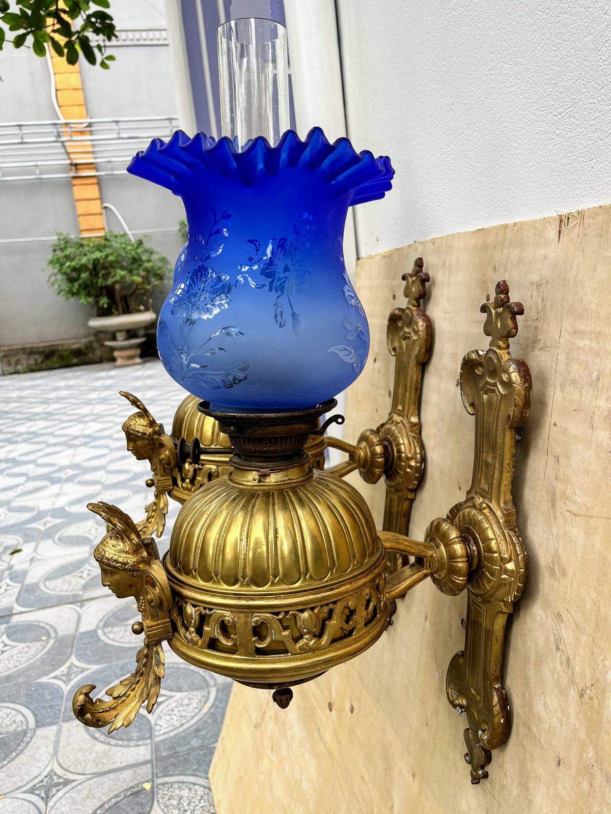 Cặp đèn dầu tường – ảnh 3