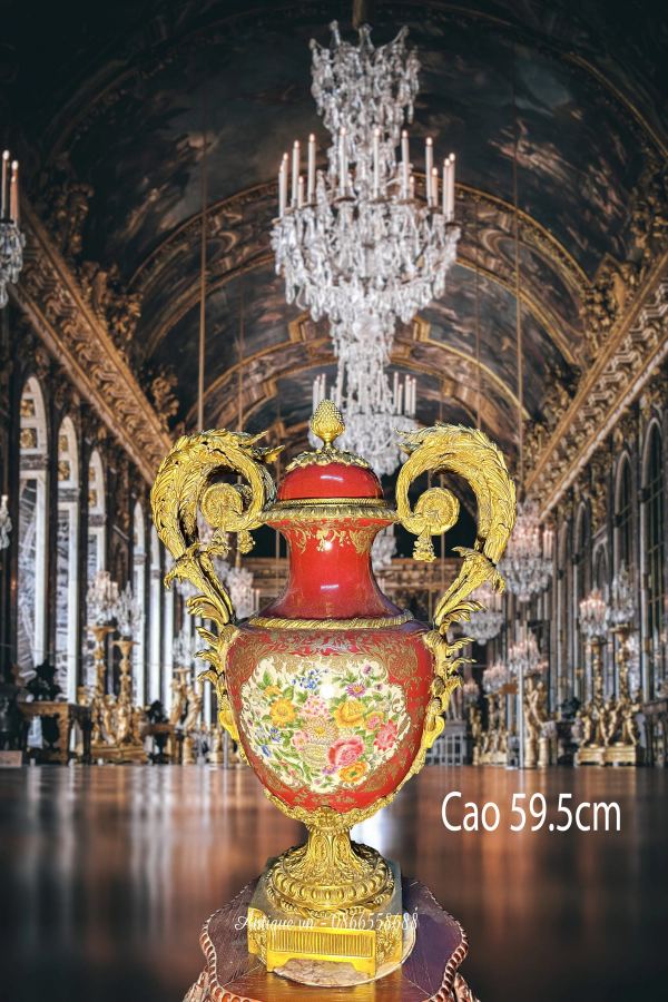 Cúp sứ Bỉ, cao 59.5cm – ảnh 1