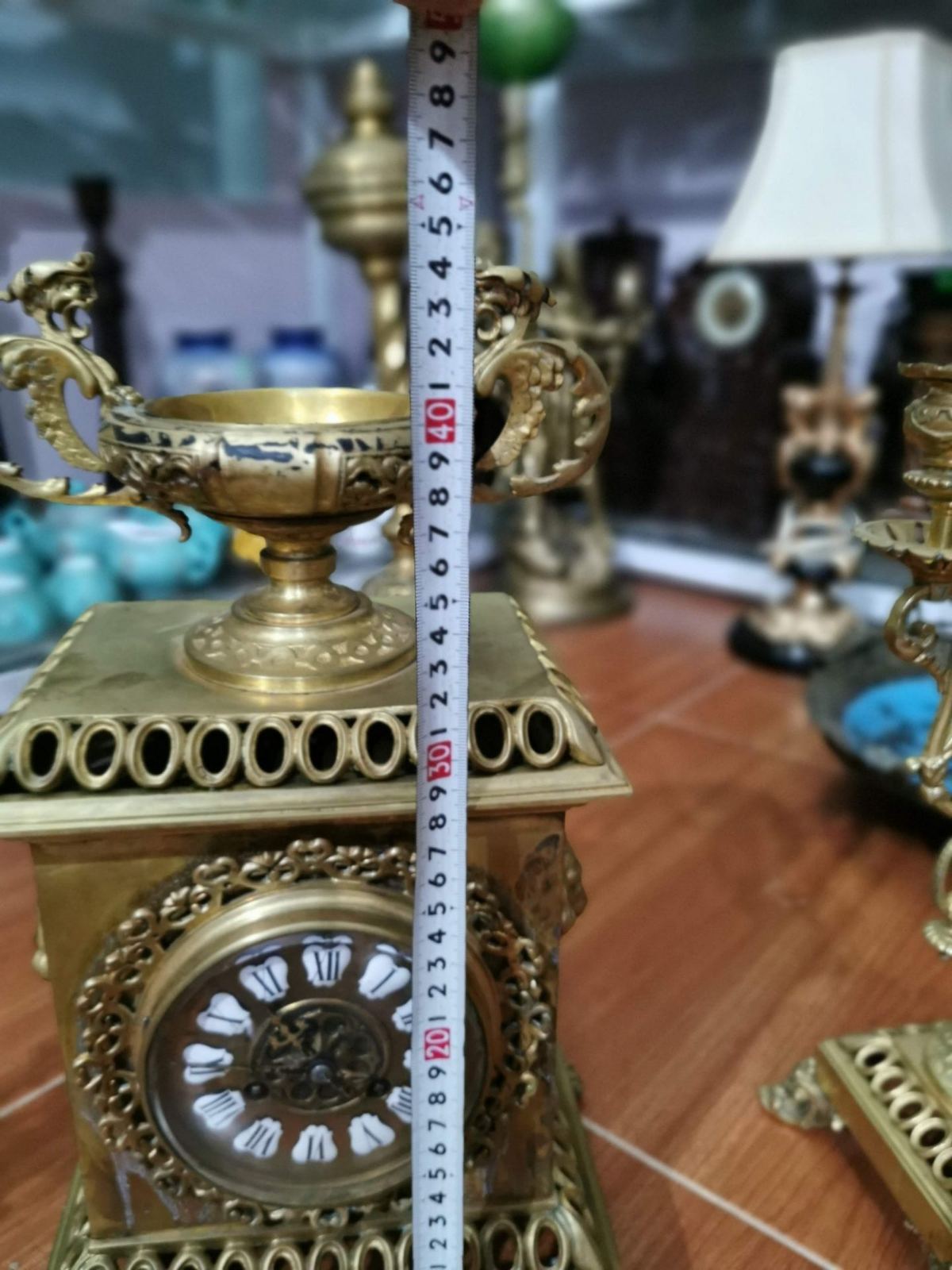Bộ đồng hồ chân nến size trung – ảnh 6