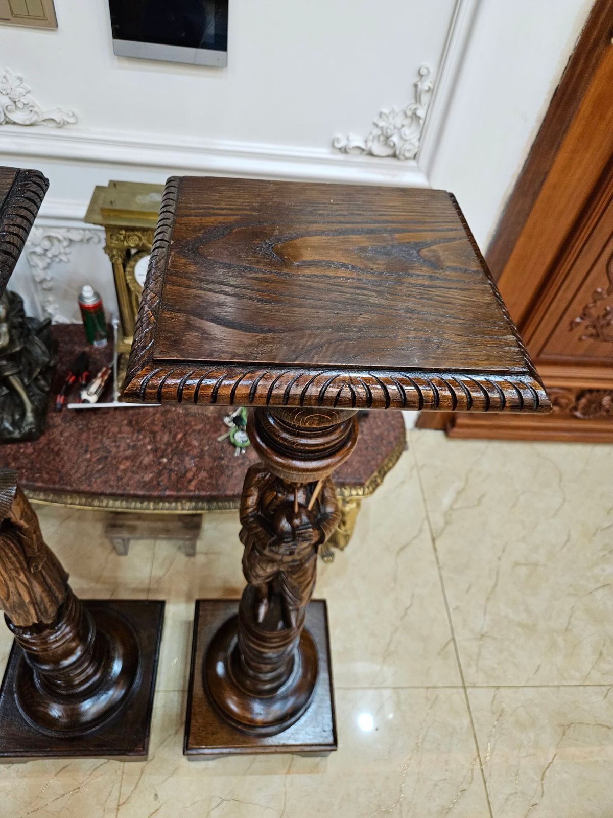 Cặp đôn gỗ Pháp – ảnh 2