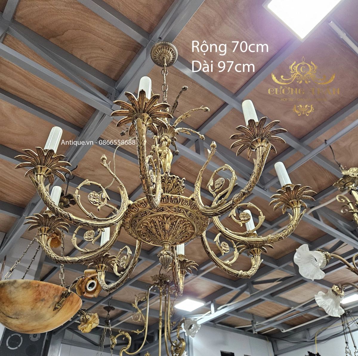 Đèn chùm, rộng 70cm – ảnh 1