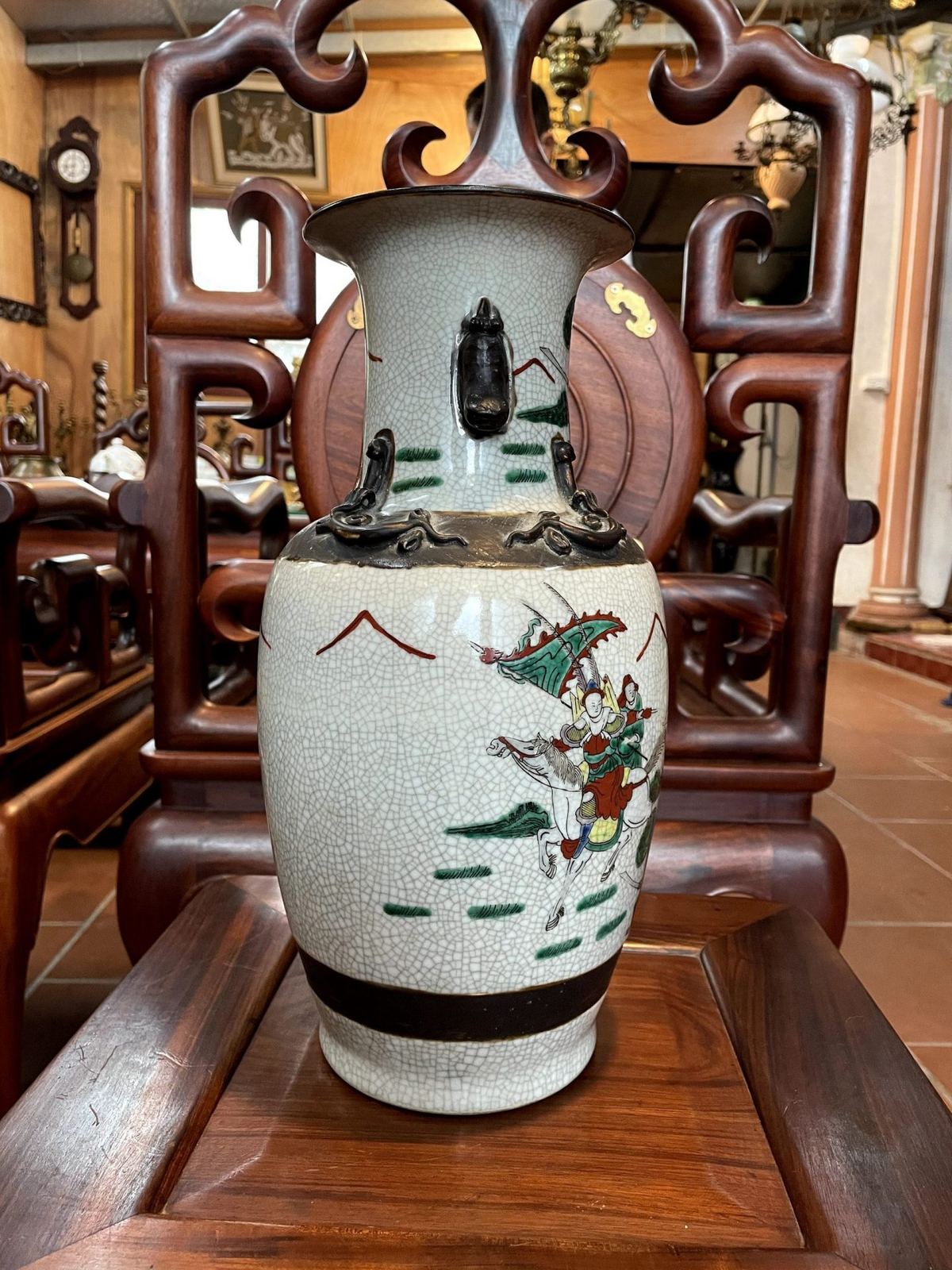 Bình sứ tàu, cao 35cm – ảnh 3