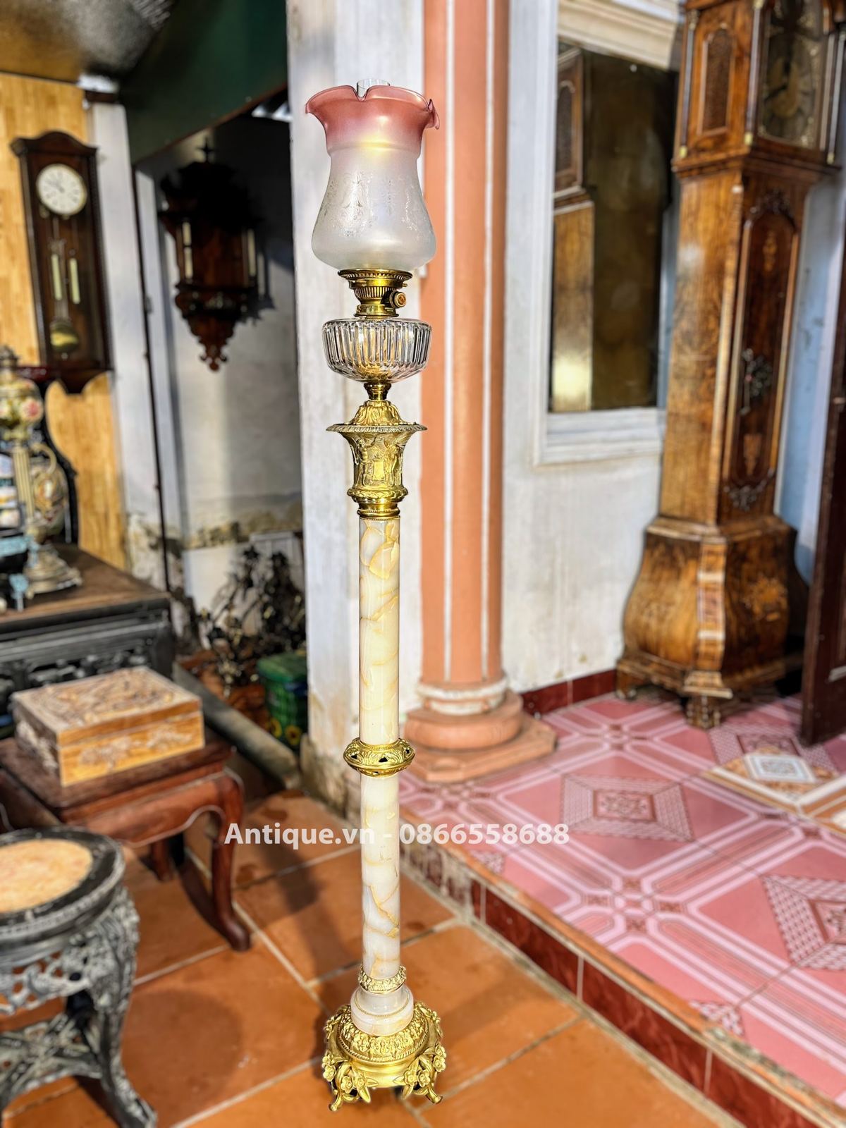 Đèn dầu cây Pháp, cao 162cm – ảnh 1
