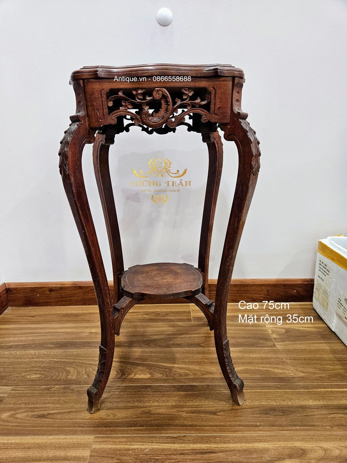 Một chiếc đôn gỗ, cao 75cm – ảnh 1