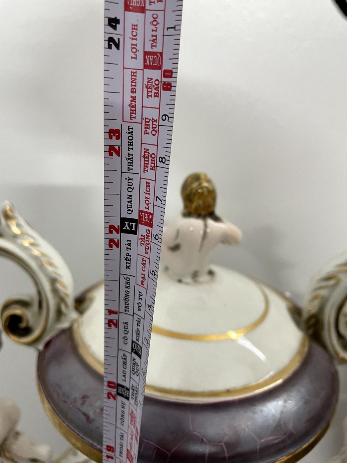 Cặp bình sứ Italy, cao 58cm – ảnh 7