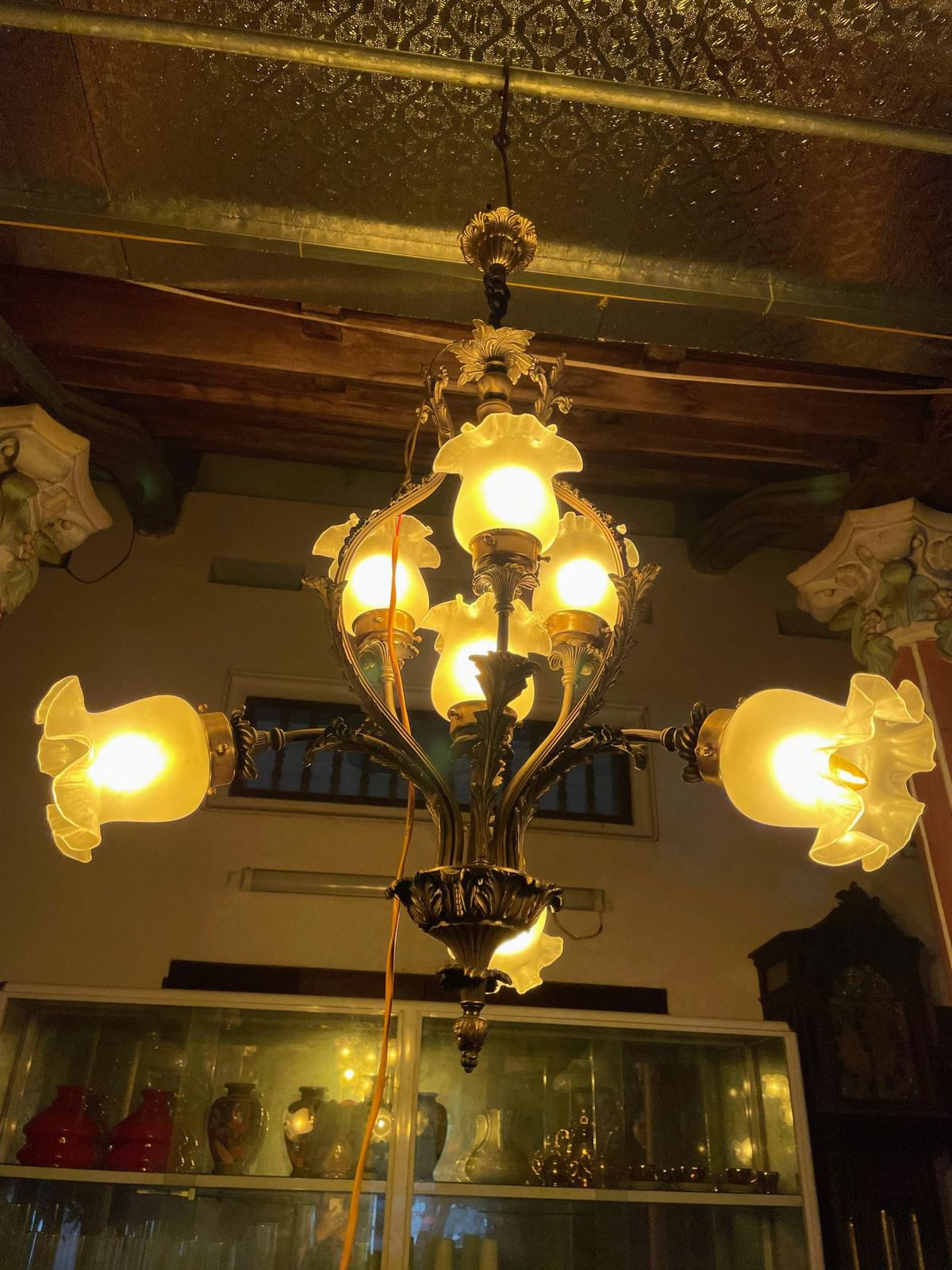Đèn chùm Pháp, dài 97cm – ảnh 3